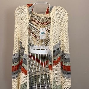 Crochet cardigan great for summer nights!